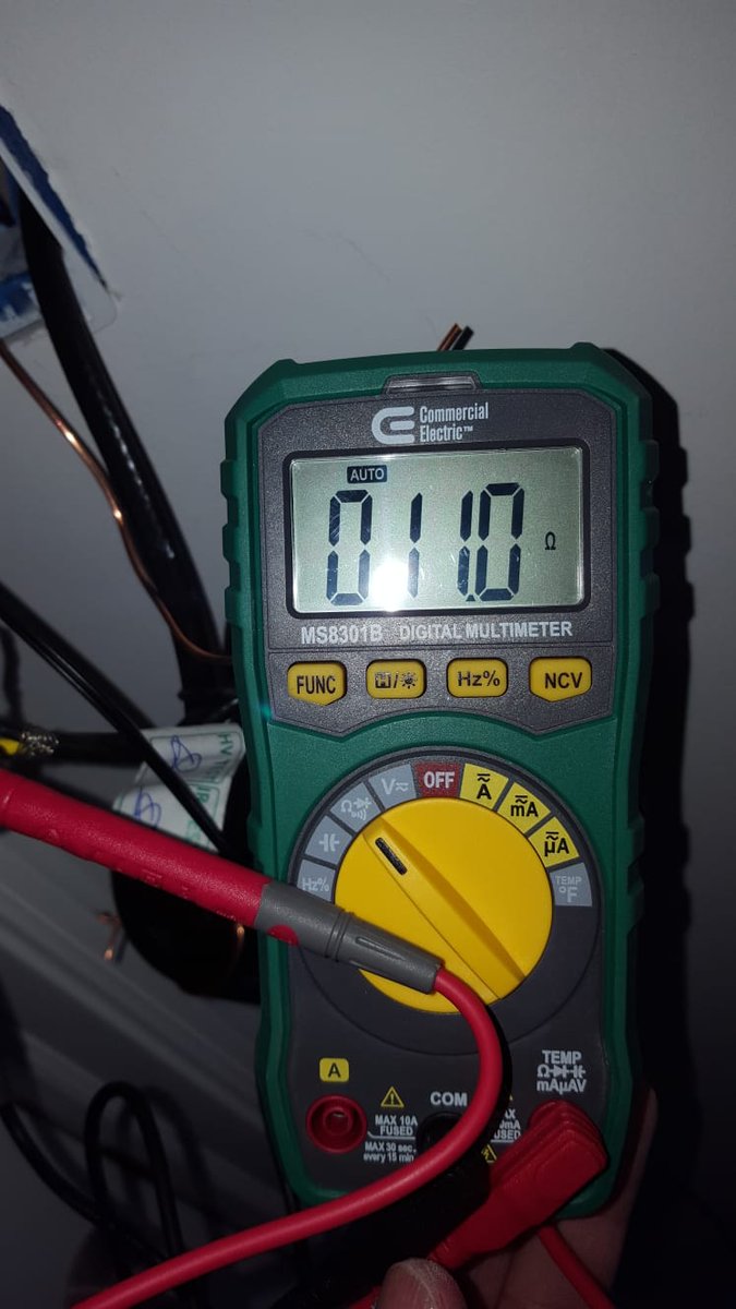 dRemodeling1's tweet photo. A behind-the-scenes look at a recent heated flooring installation. Using a multi-meter, #dRemodeling technicians keep an eye on the resistance levels throughout the installation to ensure the heated flooring works properly when finished. #heatedflooring #remodel #bathroomdesign https://t.co/CjvTaaUQxm