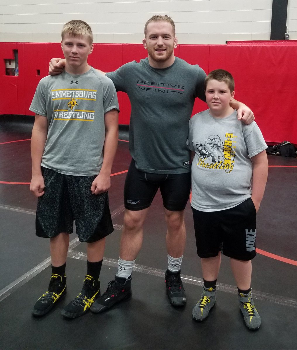 Thank you <a href="/Snyder_man45/">Kyle Snyder</a> . Great experience,  gotta get those shoes he says!