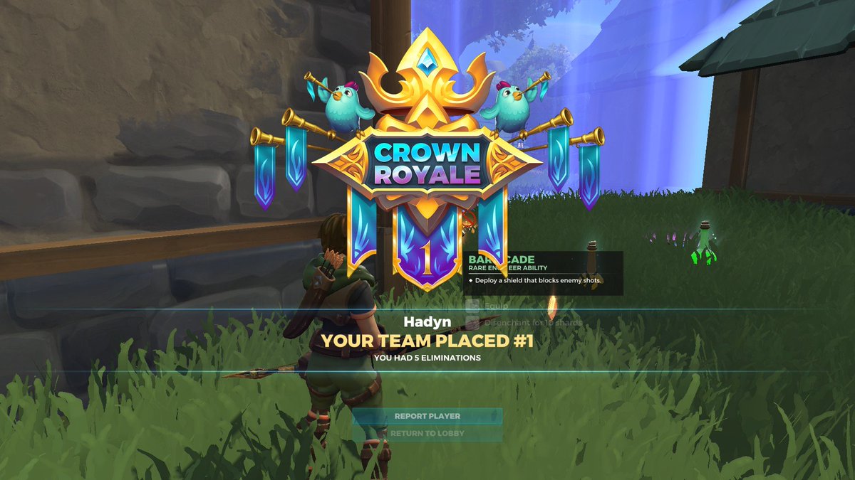 hadynahris's tweet photo. FIRST #REALMROYALE WIN! #realm #royale #battleroyale #battle #gaming #streamer #streaming #SupportSmallStreamers #SupportSmallerStreamers #gamer #fortnite #pubg #h1z1 #rt4rt #l4l #f4f #twitch #twitchaffiliate #twitchstreamer #livestreamer #livestream #livestreaming https://t.co/PlwIslfqDE