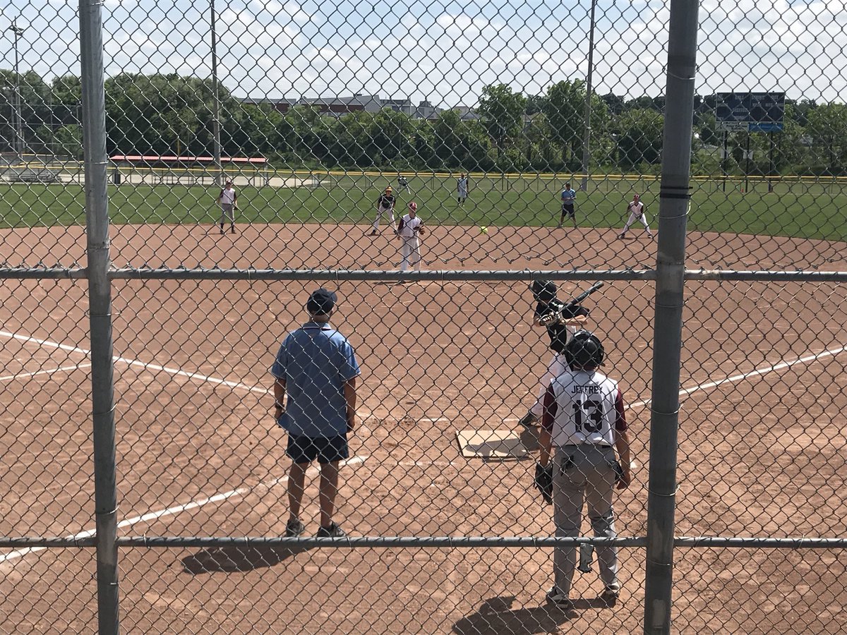 DarrenStevenson's tweet photo. .@woslopitch take home the @WCSSAA title beating Bluevale 8-6 in the championship game at the Peter Hallman Ballyard this afternoon. Photo courtesy of @KyliePenticost #WCSSAA #SloPitch #Crusaders @WOCarpeDiem @519sportsonline https://t.co/RqLqbswajs