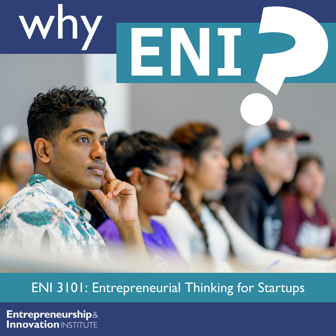 enigsu's tweet photo. Want learn how to take an idea and turn it into a sustainable #BusinessModel? Sign for ENI 3101 this fall! Not an #Entrepreneurship major or minor? That's fine, any #GeorgiaState #student can enroll in our #classes!
.
.
.
#WhyENI #ENIGSU #Entrepreneur #Education #Opportunity https://t.co/CNC06ANF7i