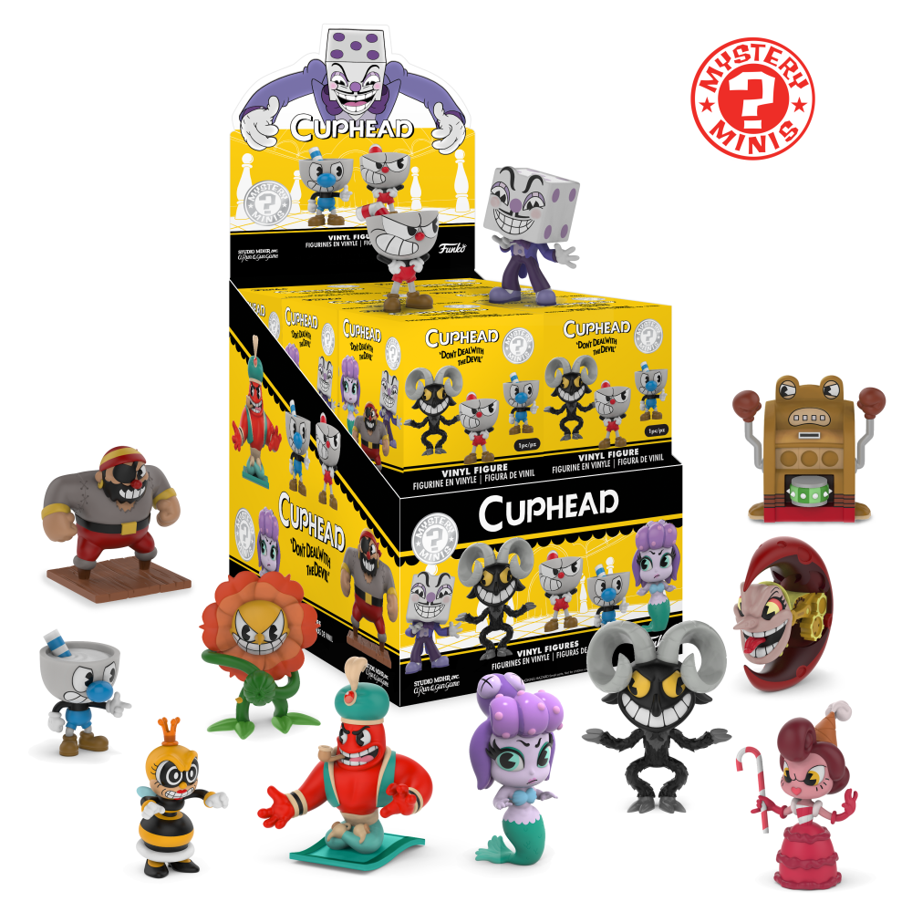 OriginalFunko's tweet photo. RT &amp; follow @OriginalFunko for the chance to win a Cuphead Mystery Minis prize pack! #FunkoE3 https://t.co/CRcMFvLdno