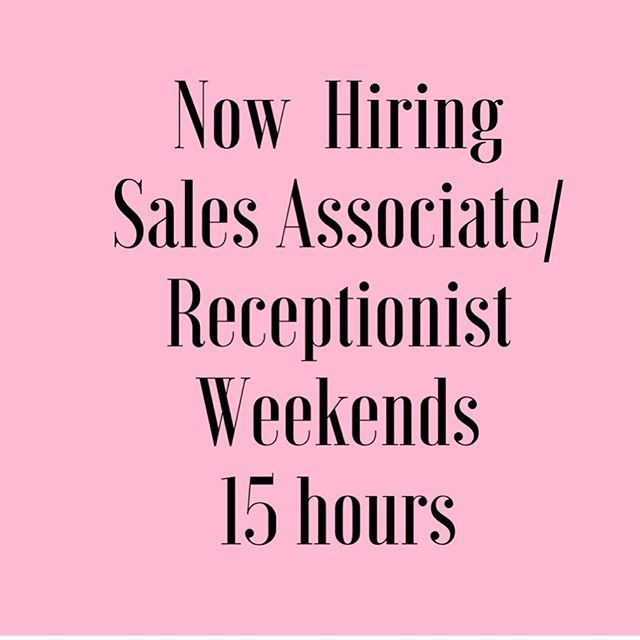 HeyBeautifulVTA's tweet photo. Hey Beautiful! Boutique &amp; Blow Dry Lounge is looking for a rockstar sales associate/receptionist!  Do you love pink 💗 🎀? Having fun at work ? Dancing to Country Music ? The latest fashion ? Champagne ? Interacting with locals ? Ventura tourism?  Then this is the place to wor… https://t.co/bCZC63PA02