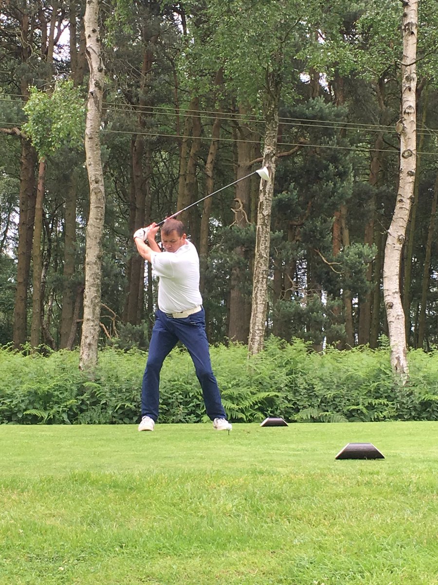 OnCourseCharity's tweet photo. Super day @Breadsallgreens against @golf_raf with some great singles matches this afternoon. RAF played very well to win 13-5 with a hole in one from their player Mike Bown! A great experience for our players to test themselves, some for the 1st time in matchplay Well done all 👏 https://t.co/pGWMmxJx7T
