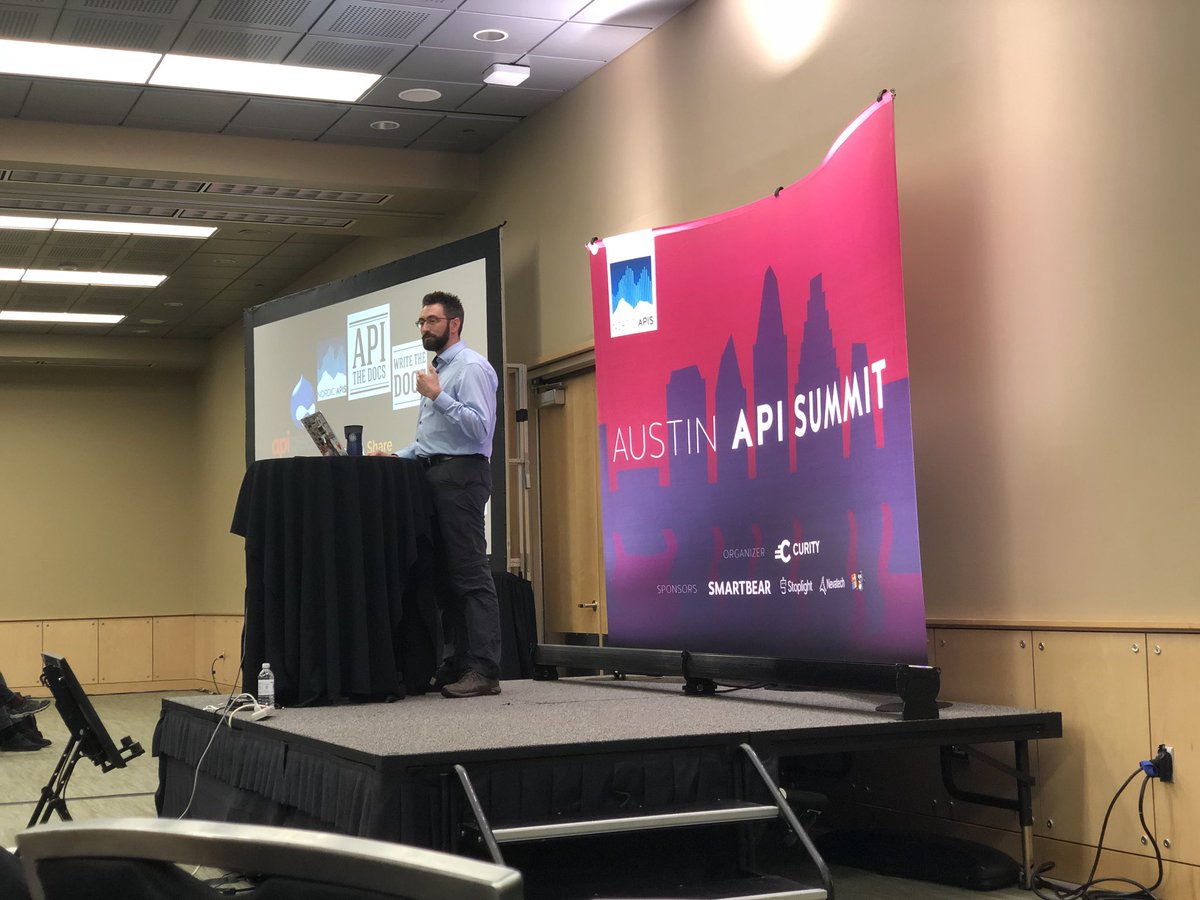 Great to see @kvantomme in Austin! #austinAPIsummit