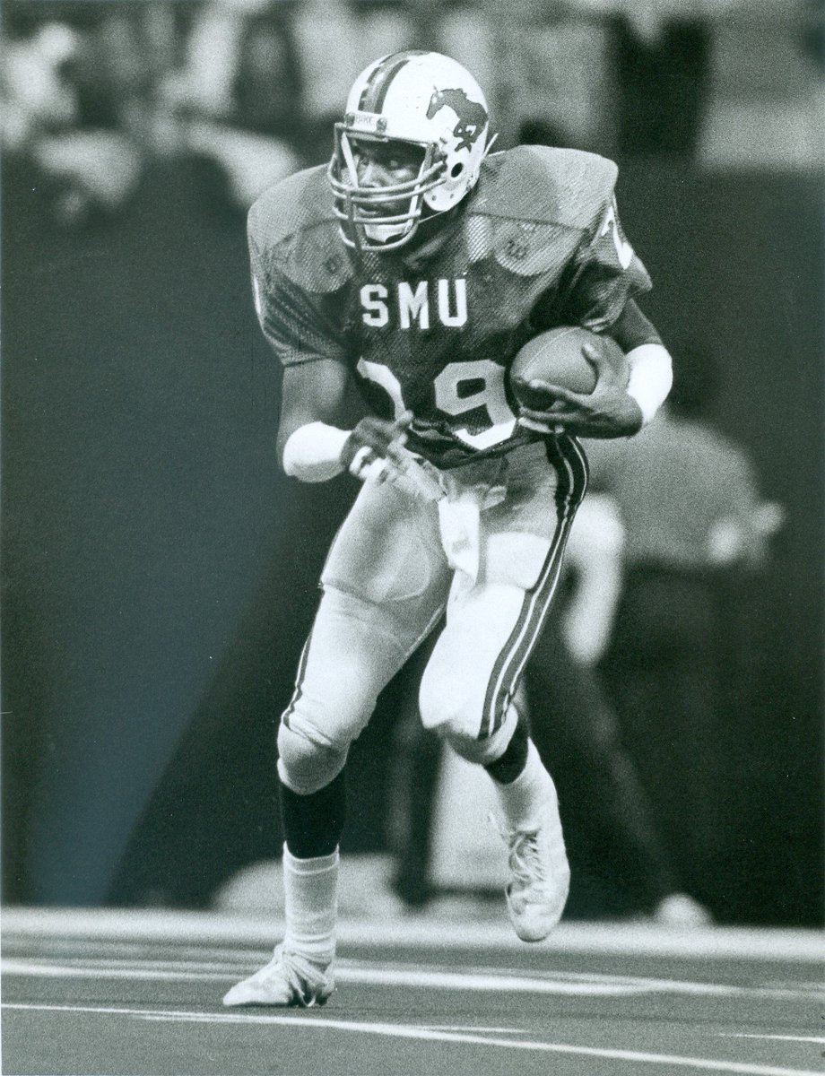 SMUMustangs's tweet image. #SuperStangSaturday - Russell Carter (@SMU_Football 1980-83) was All-SWC 3 times &amp;amp; an All-American in 1983. He holds the SMU career interceptions record with 18. He was selected 10th overall by the @NYJets in the 1984 @NFL Draft. @SMU HOF 2013 #PonyUp #SMU2NFL