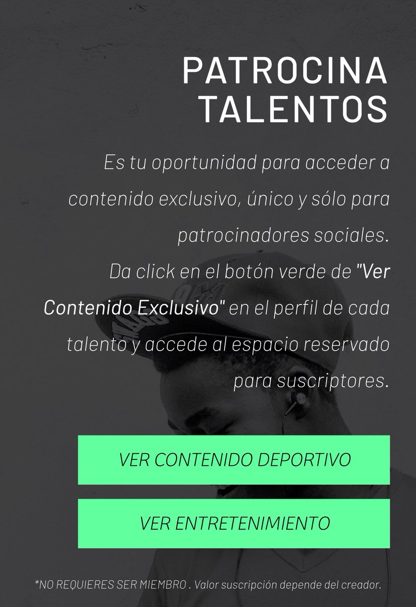 BracksMX's tweet photo. ¿Quien dijo que para patrocinar debes ser marca? #PatrocinioXcontenido 🔝 | Mira más en ➡️ https://t.co/gNbjUyUTK9 https://t.co/tc3EStg29q