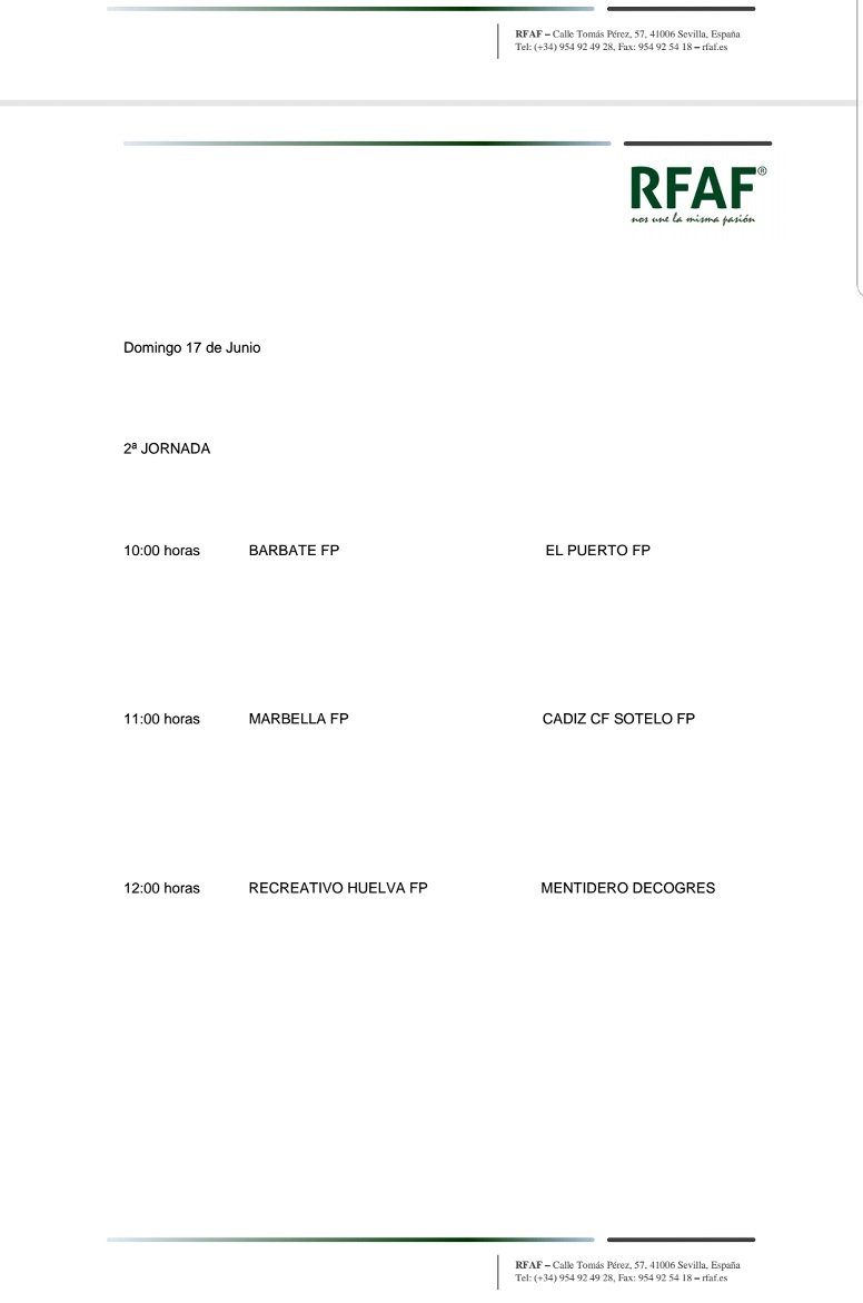 Este finde empieza lo bueno !!
Liga Nacional Fútbol Playa !!
Nuestra playa del Carmen albergará el mejor torneo de fútbol playa nacional las mañanas del Sábado 16 y Domingo 17 de junio !!
Ahí lleváis los horarios de los partidos !!
Esperamos vuestro apoyo !!
#VamosBarbate