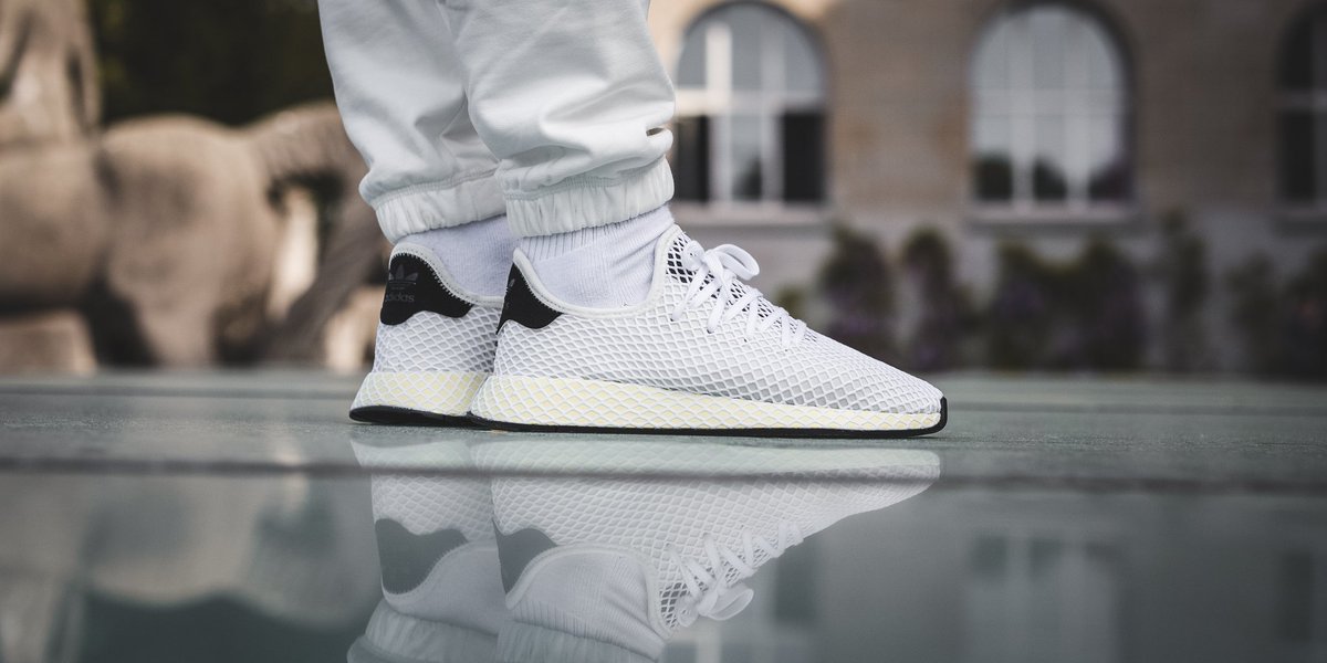 adidas deerupt chalk white