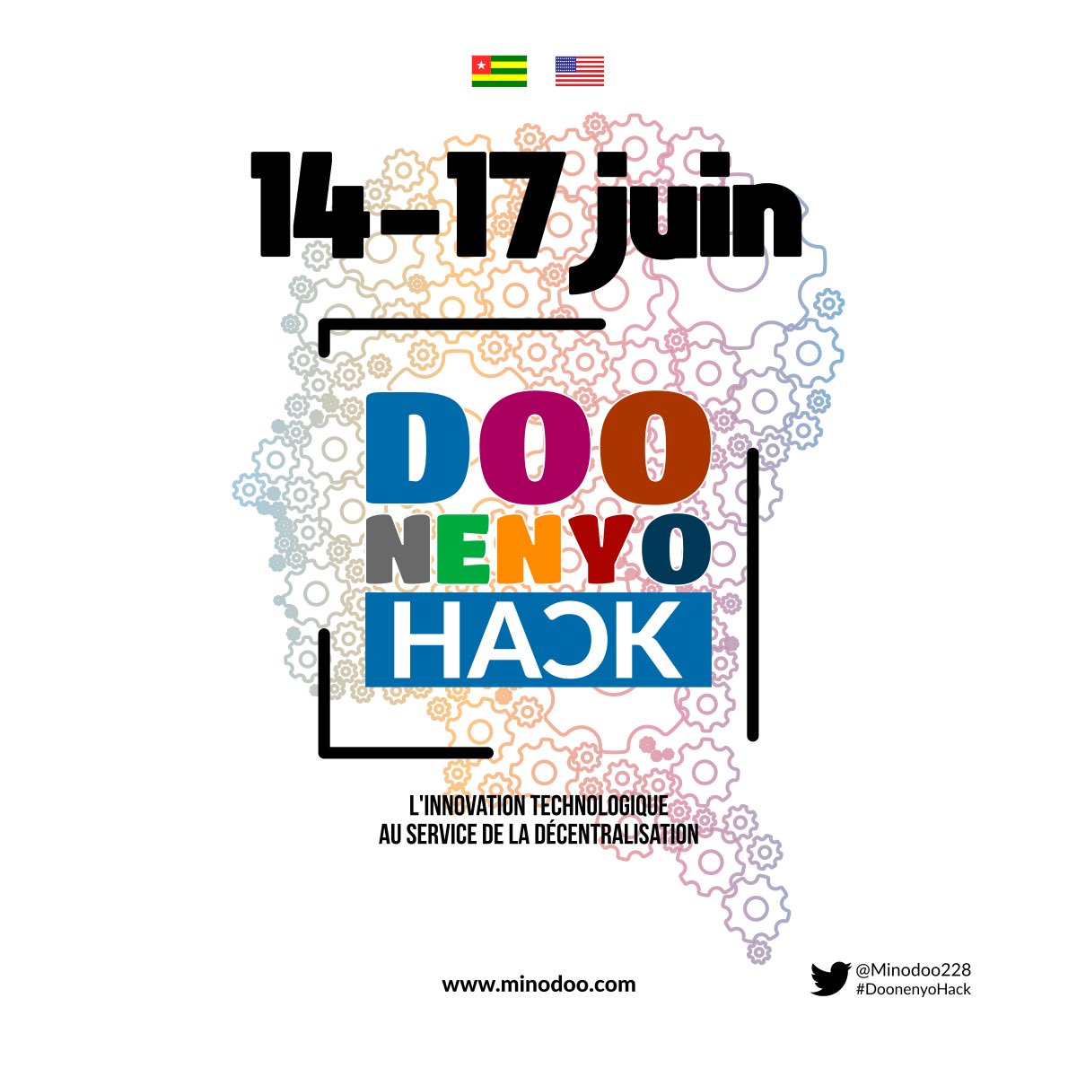 yeevii360's tweet photo. Suivez nos lives tweets avec #DoonenyoHack #TgTech #TgHack @minodoo228 @USEmbassyLome @PnudTogo @AmbUETogo https://t.co/xhpcakXvDu