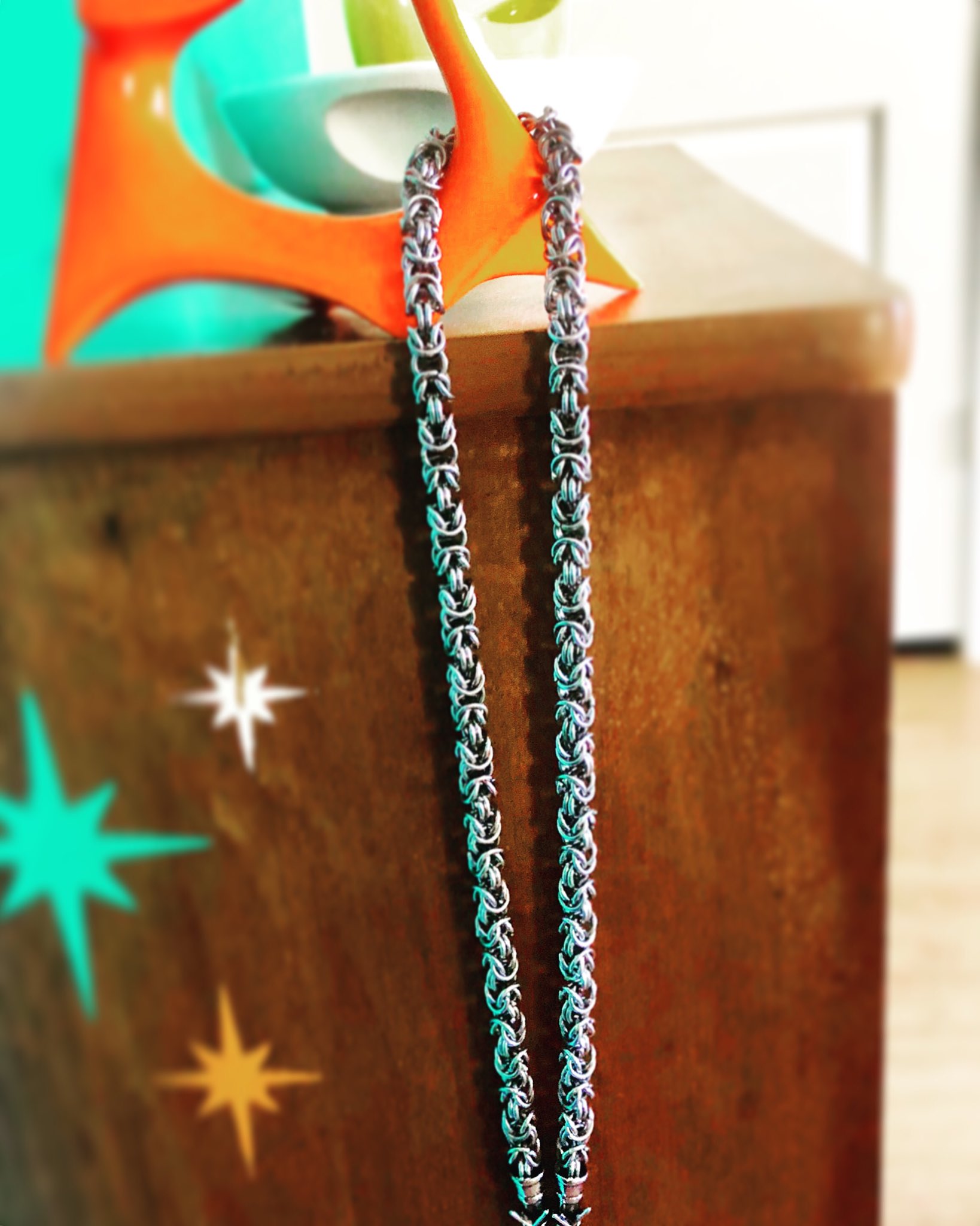 Braided silver chain from spain deals