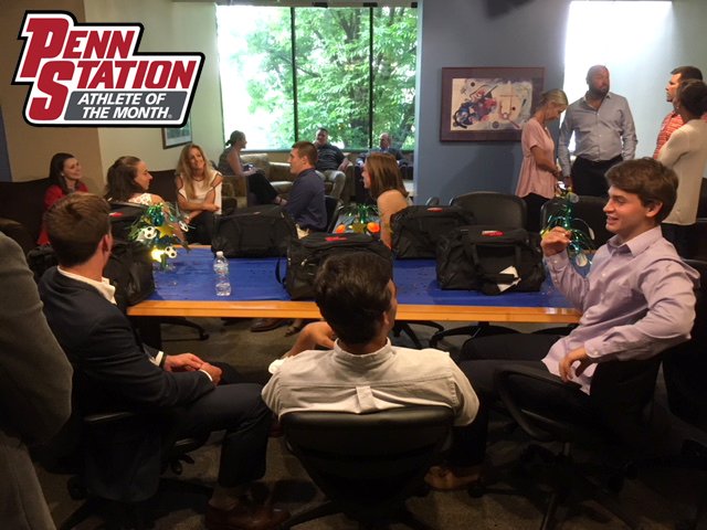FOX19's tweet photo. . @PennStationSubs and FOX19 NOW awarded a $10,000 scholarship during our recent Athlete of the Month banquet to celebrate academic and athletic excellence. We donated $4,500 to Cincinnati-area schools as well during the program! #BroadcastGood https://t.co/HzIqUdbZ4f
