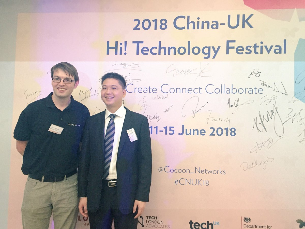ethankerswell's tweet photo. London tech week. #LTW #CNUK18 https://t.co/d7pctrdXOp