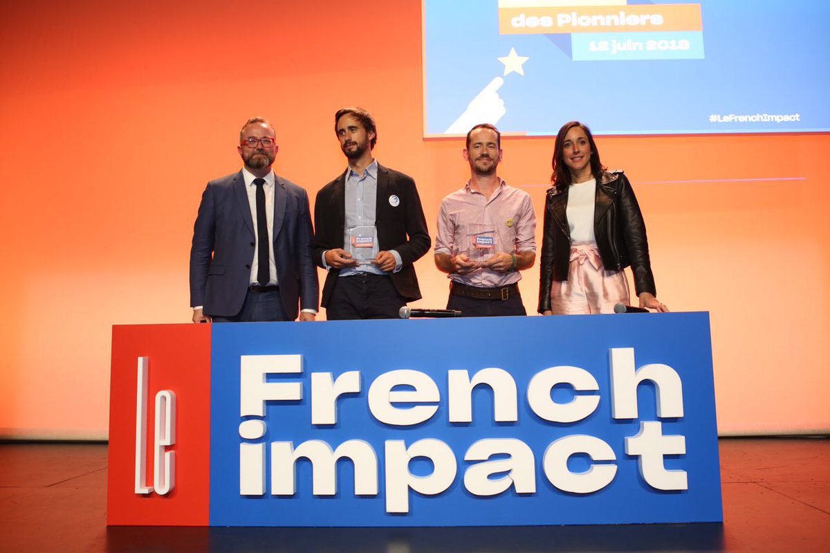 brunepoirson's tweet photo. "Bravo au nombre croissant d’entrepreneurs de l’économie sociale et solidaire. Ils sont les pionniers d'un modèle + écologique et + solidaire. Tout particulièrement heureuse de parrainer #GRAP et @phenixFR qui transforment nos modes de consommation alimentaire!" #FrenchImpact 💪 https://t.co/sejD7RPT6k