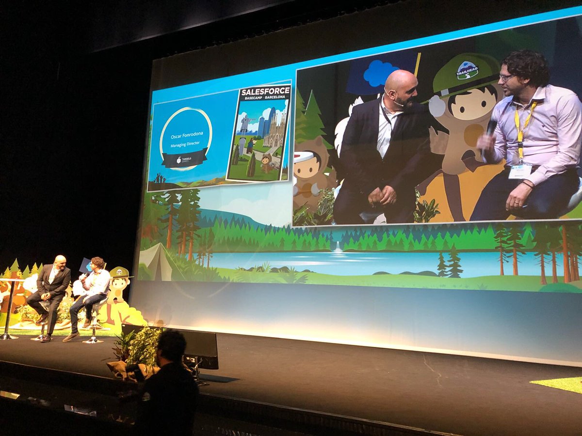 RomanJorgeA's tweet image. #salesforceBCN gracias a los más de 1000 trailblazers que nos han acompañado #SALESFORCE