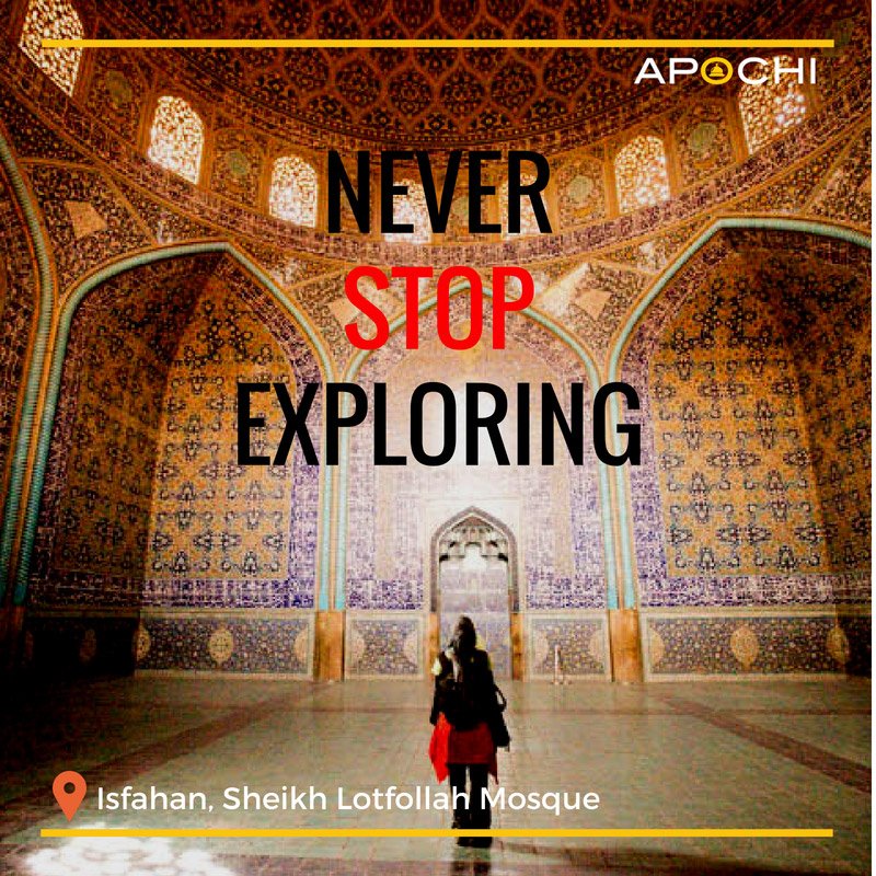 apochitravel's tweet photo. "Never Stop Exploring."
#Apochi_Inspiration
#Apochi - Your Travel Gateway to #Iran https://t.co/Qsl7O8n0OH
