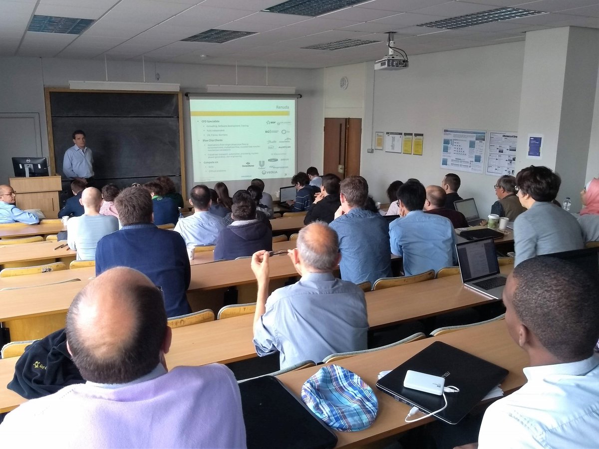 RenudaCFD's tweet photo. The overwhelming consensus, from experienced #Code_Saturne users, and those new to the #open_source code, was that the #Salome_CFD User Meeting held on 5 and 6 June in Manchester was a resounding success should be made an annual event.
https://t.co/Qhj21tvHt5 https://t.co/Ui39dkHCsr