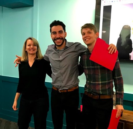 jaredjohn's tweet photo. It feels like yesterday... This tweet goes out to @GA_ATX UXDI grad @benechang! Congratulations on the UX Internship with @schooladmin!! https://t.co/jJLbtxEzTL