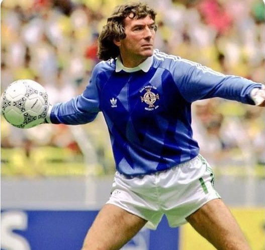 Massive Happy Birthday wishes from all at Newry City AFC to local football legend Pat Jennings    
