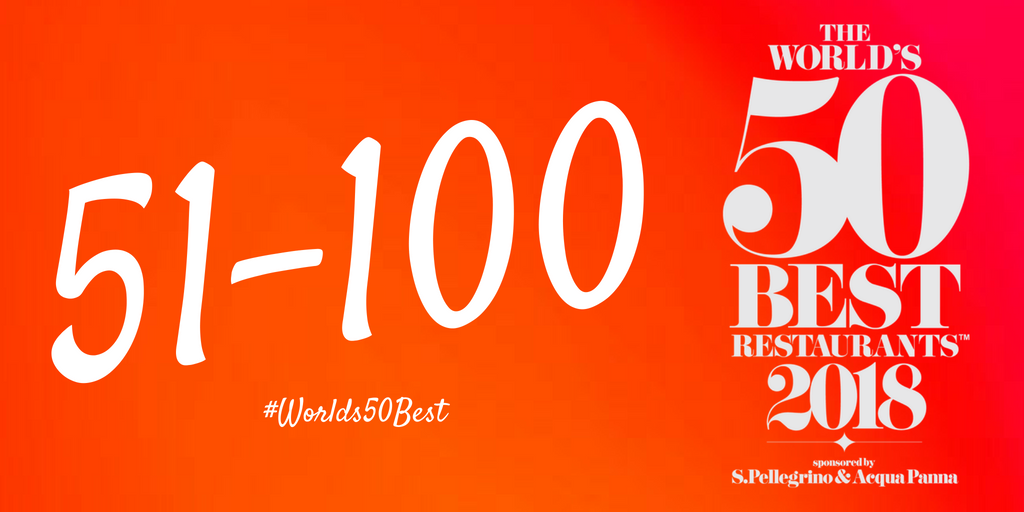 TheWorlds50Best's tweet photo. Discover the 2018 #Worlds50best 51-100 list here >> https://t.co/VTEdkRuj52 https://t.co/GzuxgYmzM3