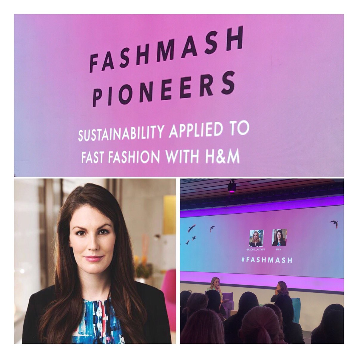Jadealiceg's tweet photo. Tonight spent listening to Anna Gedda, Sustainability @hm at the @fashionandmash talk. Insights into H&amp;M’s sustainability goals, alongside provoking thoughts on the actual sustainability of fast fashion. #annagedda #hm #fashmash #sustainability #sustainablefashion #fastfashion https://t.co/JbxyZRTgcB