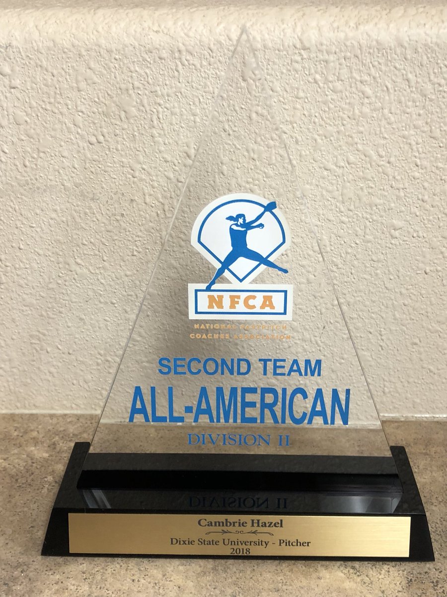 UtahTech_SB's tweet image. @DIXIESTATESB Congrats to @CamHazel88 for her @NFCAorg All American award! #Team40 @EastonFastpitch @DixieAthletics