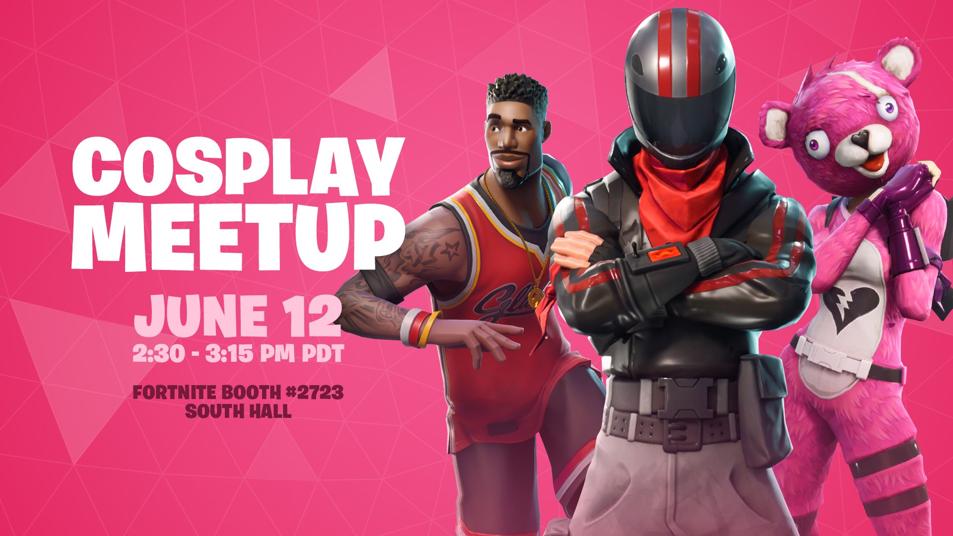 Fortnite on Twitter: "The Fortnite cosplay meetup is ... - 1920 x 1080 jpeg 234kB