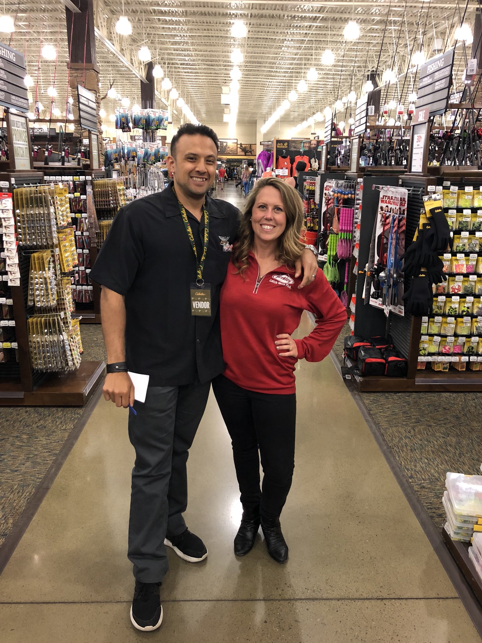 cara carmichael on X: Had a great time hanging out at Cabela's on  Saturday. I will be back this Saturday 9:00- 4:00! 👍🎣 @cabelascanada @ Cabelas @BerkleyFishing @SkollGear @canada_live @onwomenanglers #fishing # cabelas #berkley #
