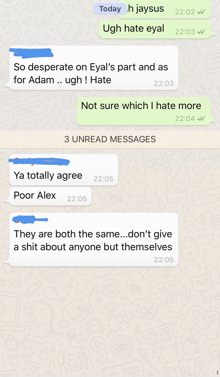 nickihalley's tweet photo. I feel like every girls whatβs app conversations right now are going something like this.... #loveisland #WhatDidAdamDo #LoveIsland2018 https://t.co/2kTB1uRt0t