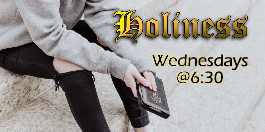 What is holiness? Is it necessary for us to live holy lives? Students (6th - 12th grades), join us for our upcoming series on Wednesday nights at 6:30. Can't wait to see you there! #BeBold #BoldStuMin #NewLifeOnLogCabin