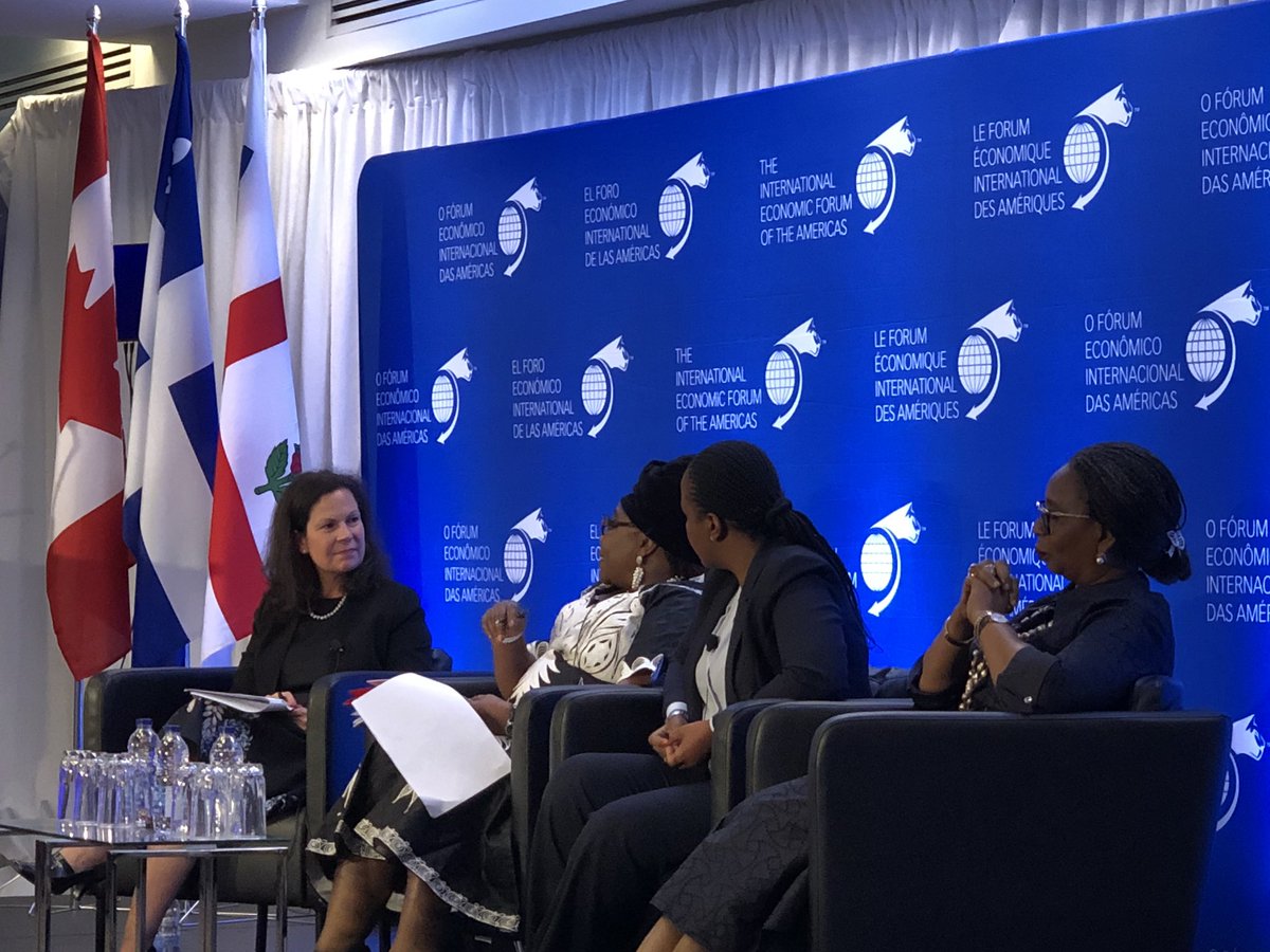 MartinG_234's tweet photo. Entrepreneurs should not give up because of red tape. Clare Akamanzi, CEO at Rwanda Development Board. #ConfMTL @ForumAmeriques @Leaders_HEC @RDBrwanda https://t.co/TZTtt7aLCx