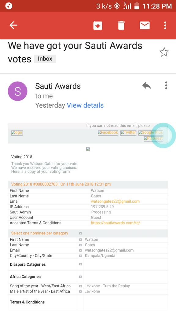 rodstar_ug's tweet photo. More fire and no tire supporting our brothers and sisters once nominated.
On this one its @levixone Sauti Awards. 
Banange tuwagire abaana https://t.co/x6Hi3pwGsk