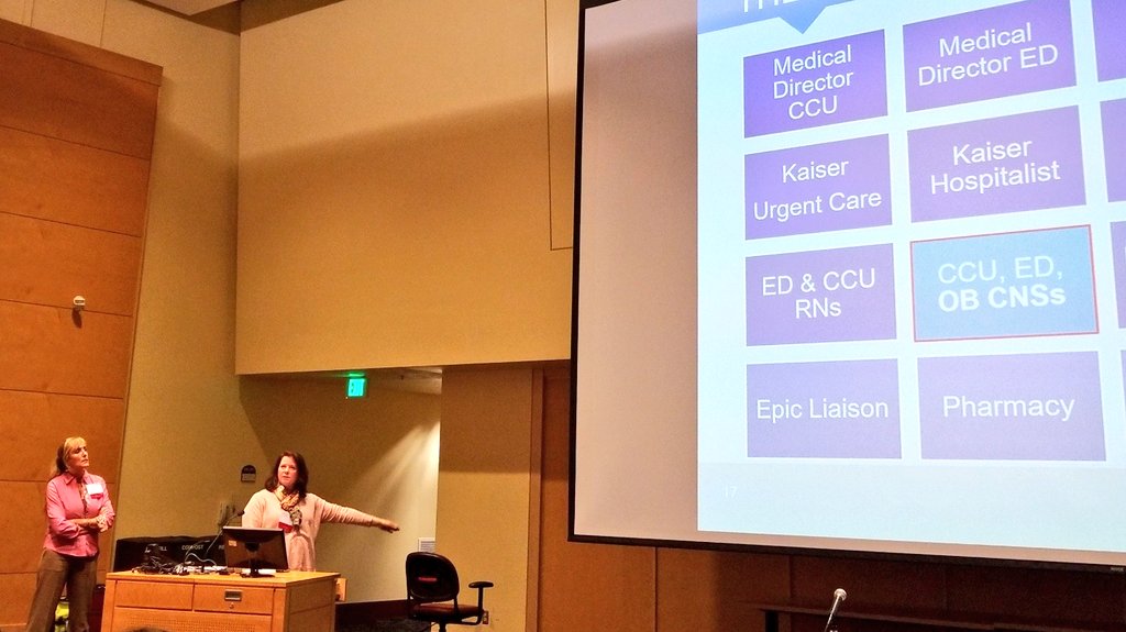CarlbomMD's tweet photo. Normal OB physiology & labor mimics SIRS...so how do you find #sepsis ? Listen to the family, understand the physiology, and QI your way to better screening. @OverlakeHMC @kpwashington #SepsisInSeattle2018 #qualitymatters #PregnancyProblems https://t.co/lhoPczLlIq