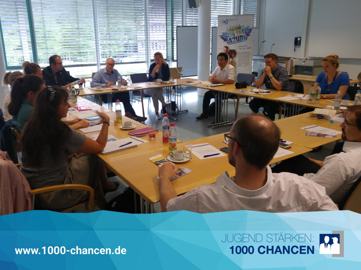 JugendStaerken's tweet photo. Erste Impressionen vom zweiten Tour-Tag :-)  

Am Vormittag gab es ein Netzwerktreffen mit den WJ München und am  Nachmittag ein spielerisches Netzwerktreffen mit den WJ  Kaufbeuren-Ostallgäu.  

So kann es weiter gehen :-)  

#1000Chancen #1000ChancenTour https://t.co/Ztli9Sei8U