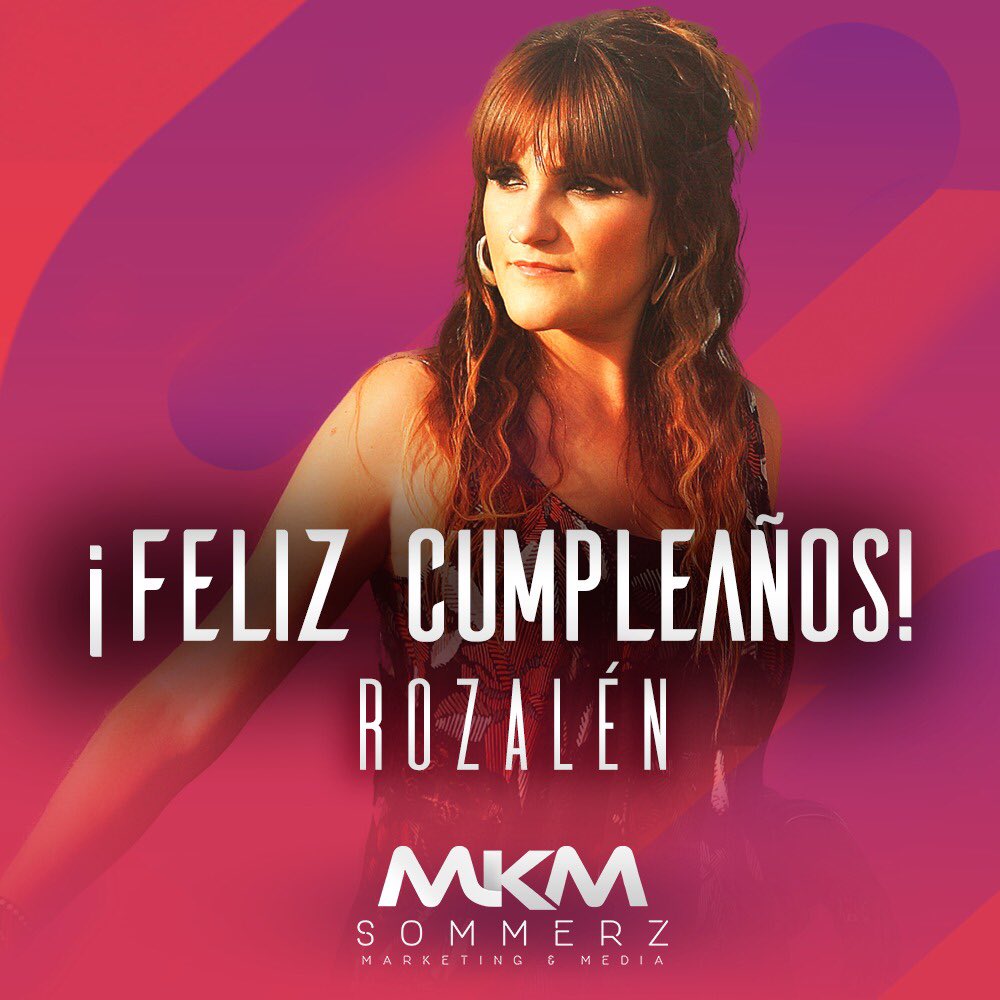 ¡Felicidades <a href="/RozalenMusic/">Rozalén</a> ! El equipo de <a href="/SommerzMKM/">MKM MEDIA</a> te manda un gran abrazo.