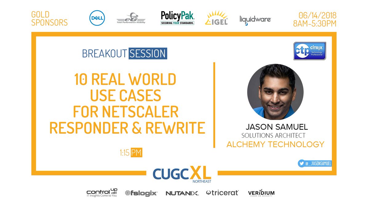 jasonsamuelme's tweet photo. Excited to present in Times Square at the #Microsoft Technology Center for #myCUGC XL Northeast! Topics include #Citrix in the #cloud, #XenApp #XenDesktop, #CitrixSecurity Ransomware Kill Chain, #CitrixNetworking #NetScaler, #AppLayering, #StoreFront https://t.co/CwPzLVHUGT https://t.co/CtNbbn8sdL