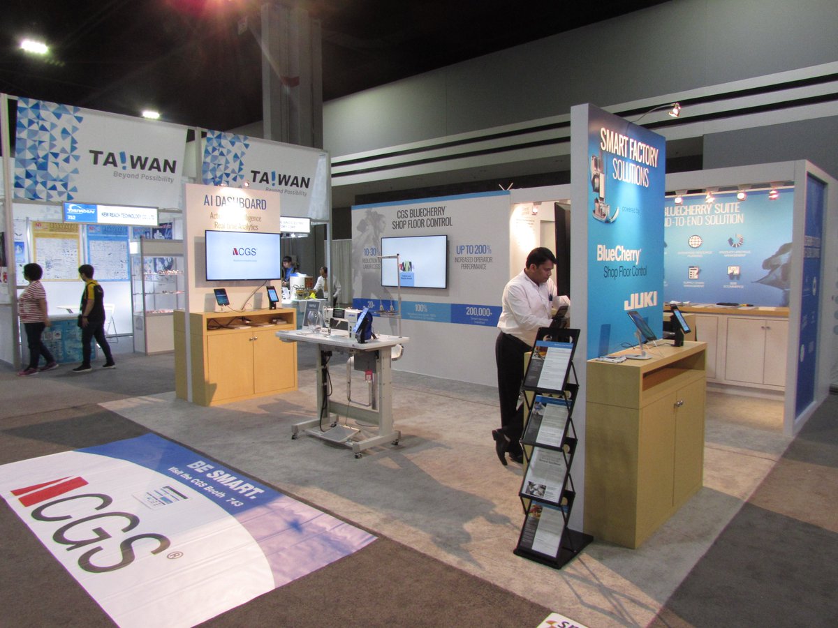 CGSinc's tweet image. Missed @TexprocessAmer? No fear! Our own Paul Magel shares @BlueCherryCGS updates with @apparelnews: bddy.me/2HJUQBY  #Texprocess #CGSinc