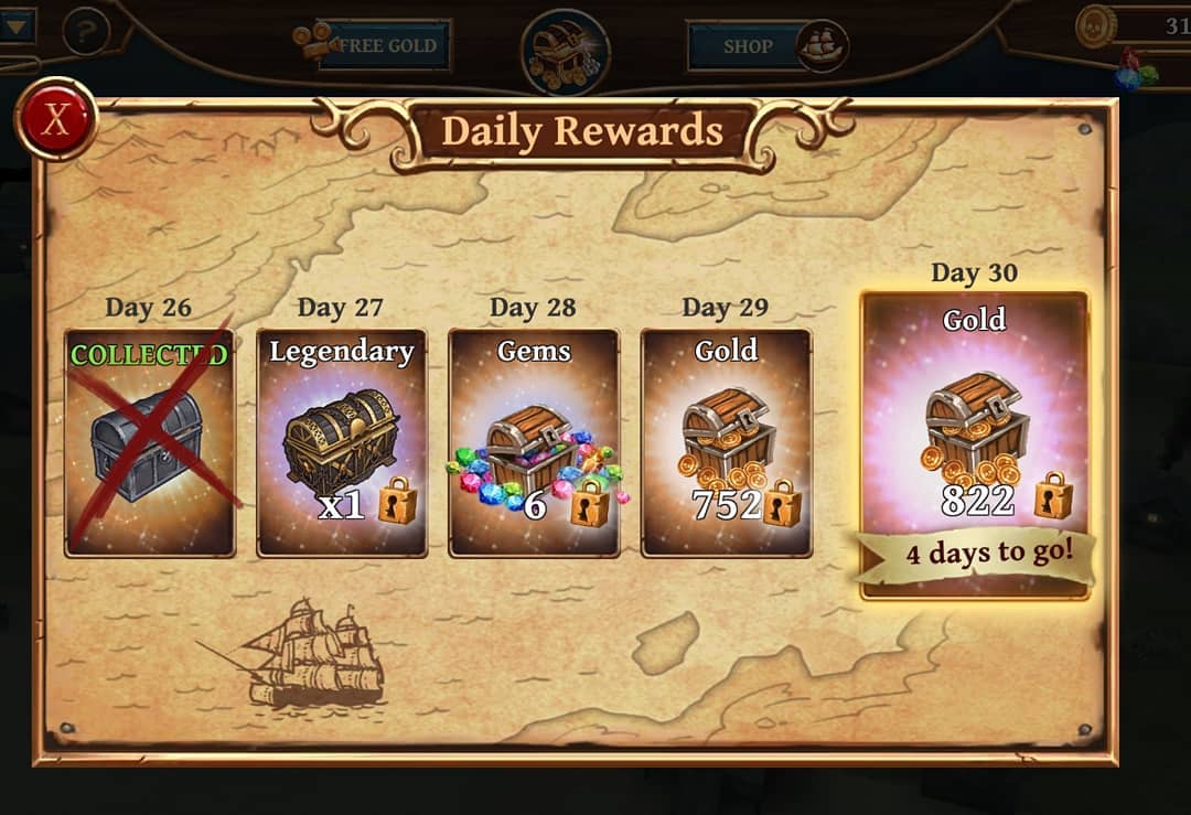 artikgames's tweet photo. Remember to keep visiting your hometown every day, the rewards keep getting better! 😁

Download #ShipsOfBattleAgeOfPirates
https://t.co/5TDsffkuKd

#artikgames #mobilegames #screenshot https://t.co/V7HUTSeCeN