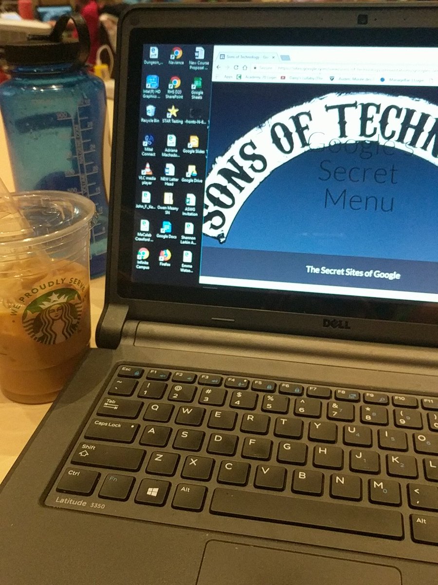 St_Anthony01's tweet photo. Afternoon brain juice and some Google secrets - let's do this! #innedco18 @JoeMarque70 https://t.co/qzR2uHQpiJ