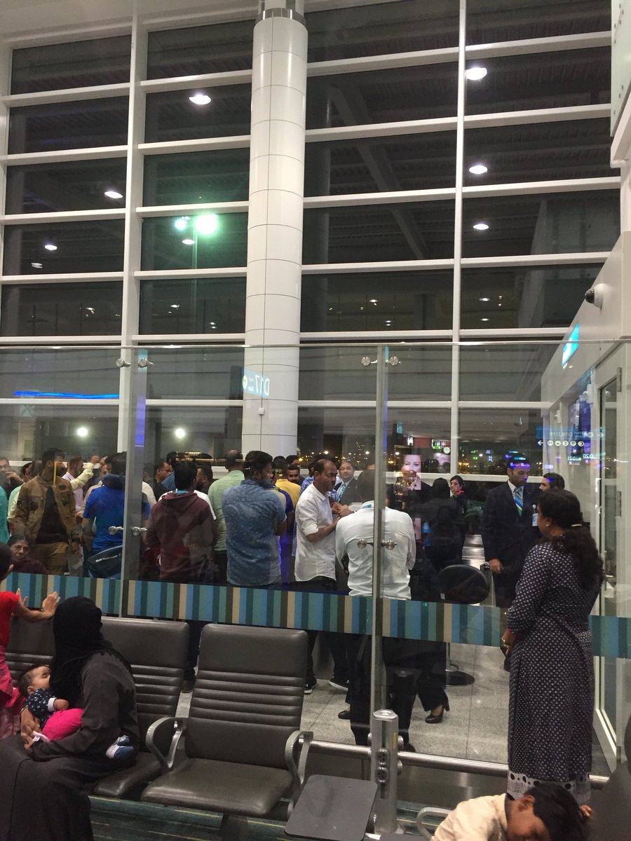 sujithmathewk's tweet photo. #AIrIndia sucks flight AI934 delayed for more than 13 hrs and after final boarding says crew on strike . Horrible experience ever https://t.co/RXakwf5dn9