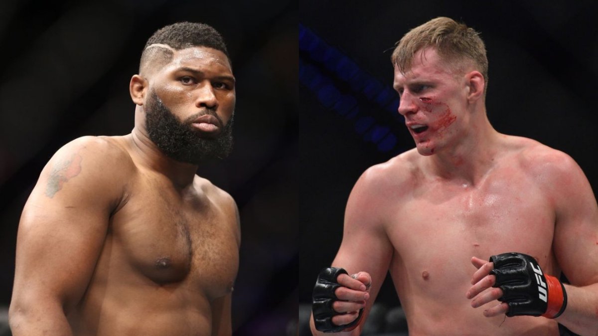 TheMMABible's tweet photo. Dana White is targeting 🇺🇸 Curtis Blaydes vs. Alexander Volkov 🇷🇺 for #UFCMoscow in Sept (source @bokamotoESPN) 🔥🔥🔥 https://t.co/nqyXGQOBum