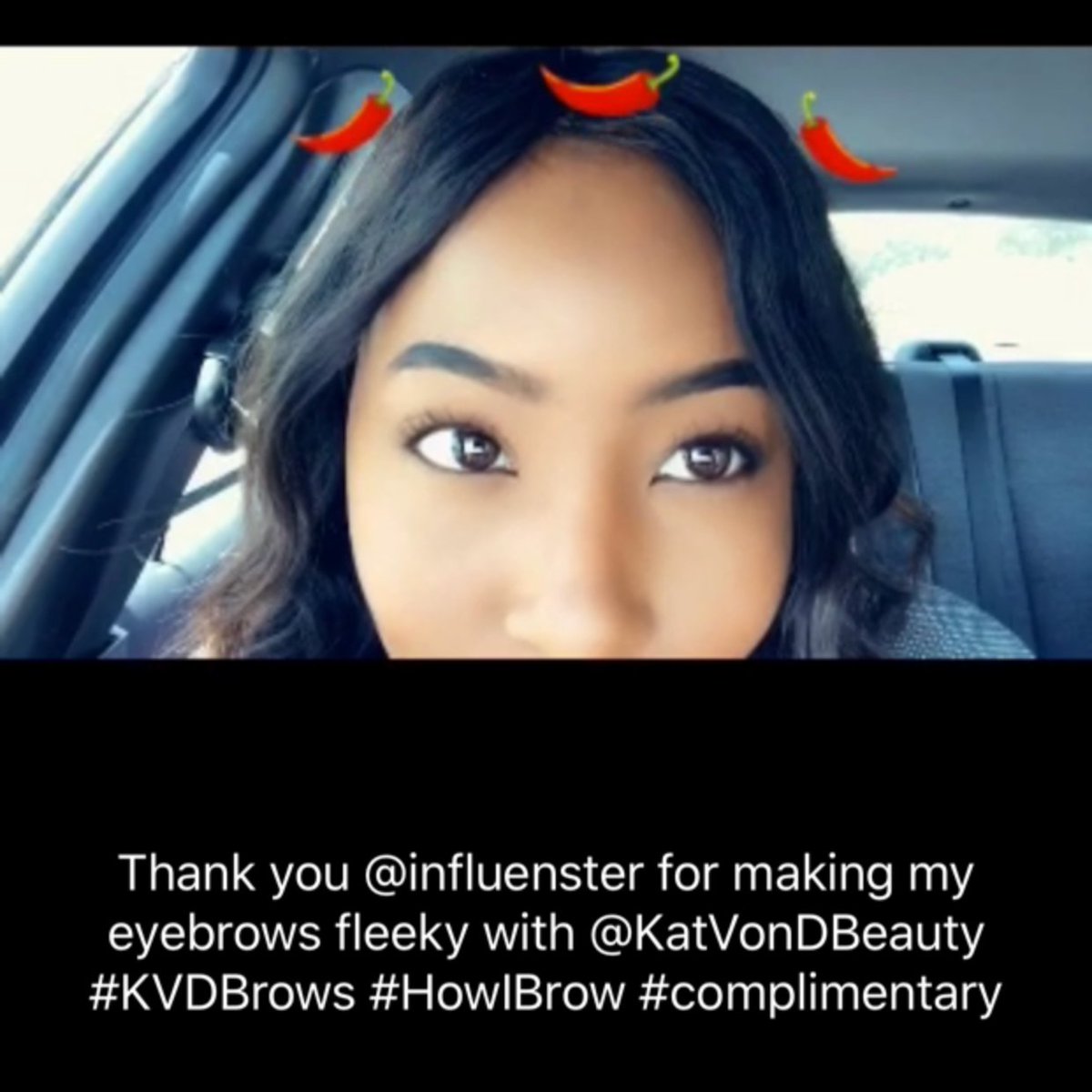 NaishaCaprice's tweet photo. @influenster @KatVonDBeauty #KVDBrows #HowIBrow #complimentary https://t.co/1QZiCgJDh1