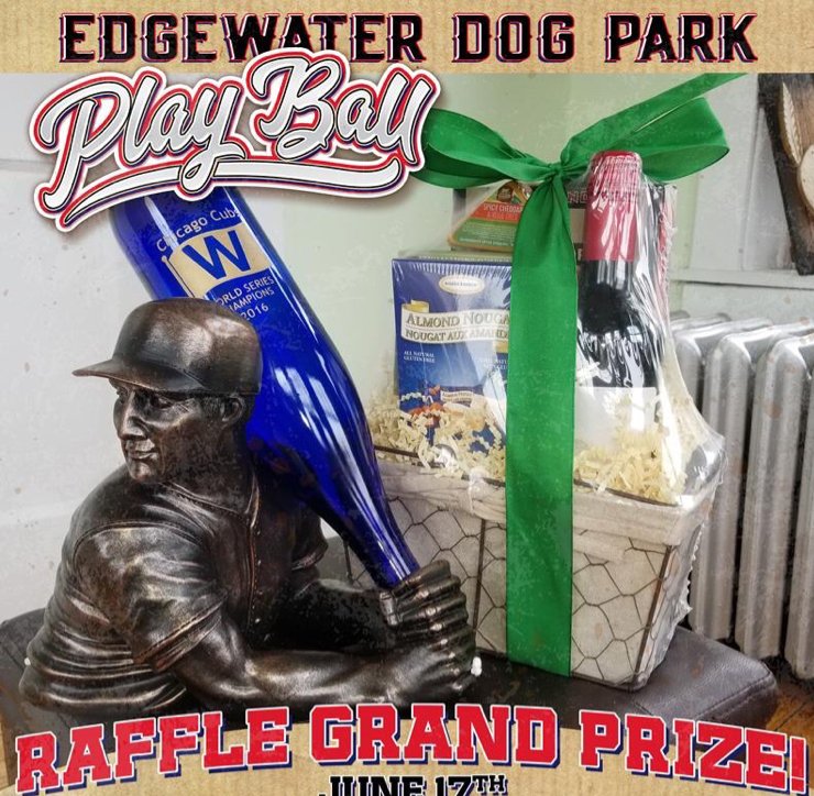 EdgewaterDog's tweet image. Raising $ for EDP! Thanks to generous donors we're offering this gift basket as raffle grand prize for the Play Ball Dog Park Party! June 17, 11AM-1PM at EDP. 

All on-site donations receive a raffle ticket; add’l tix available. Come for the fun &amp;amp; stay for the treats!