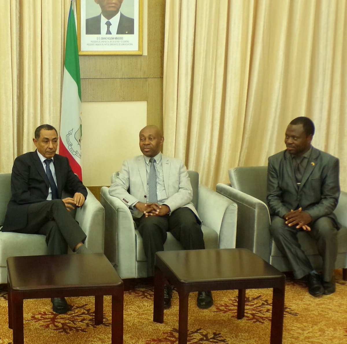 Ministerio de  Exteriores de Guinea Ecuatorial tweet media