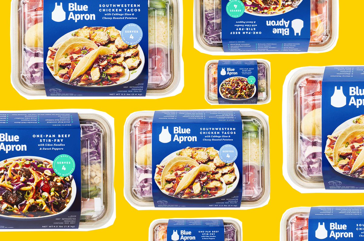 Eater's tweet photo. Meal kit companies like Blue Apron and Plated are moving into grocery stores in search of new customers https://t.co/SvC8vnr2VX https://t.co/elKk1O944P