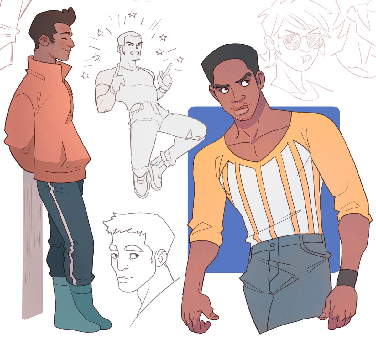 some recent doodlepages :O 