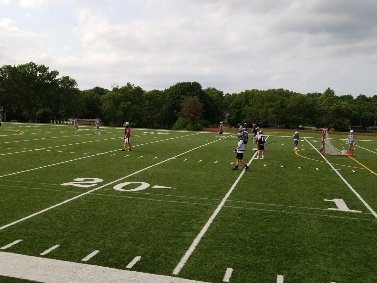 fountaincitylax's tweet photo. Fellas workin' hard out here today getting ready for the Chicago Lacrosse Cup! #FCLax https://t.co/0nAG0MoXkC