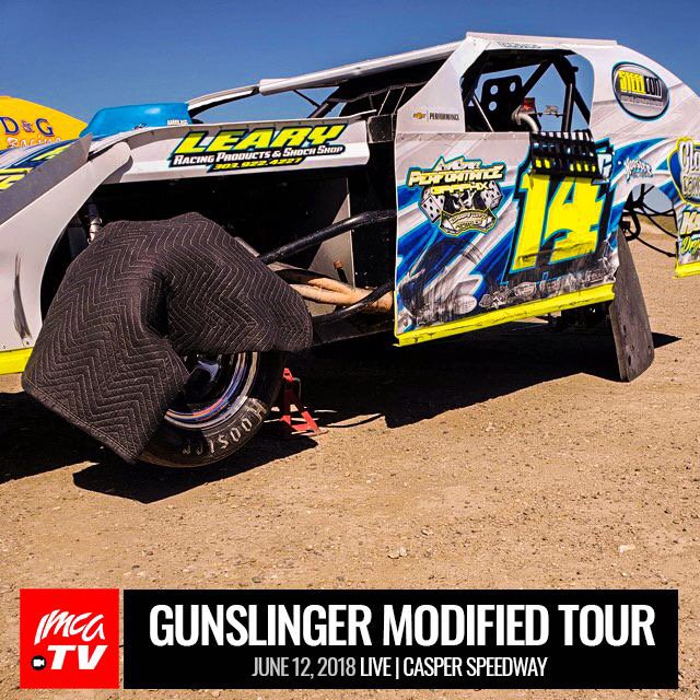LIVE TONIGHT! IMCA Modified Gunslinger Tour from Casper Speedway in Casper, WY. Watch Live on imca.tv with a Monthly or Yearly Pass. SHOWTIME 8PM Central.