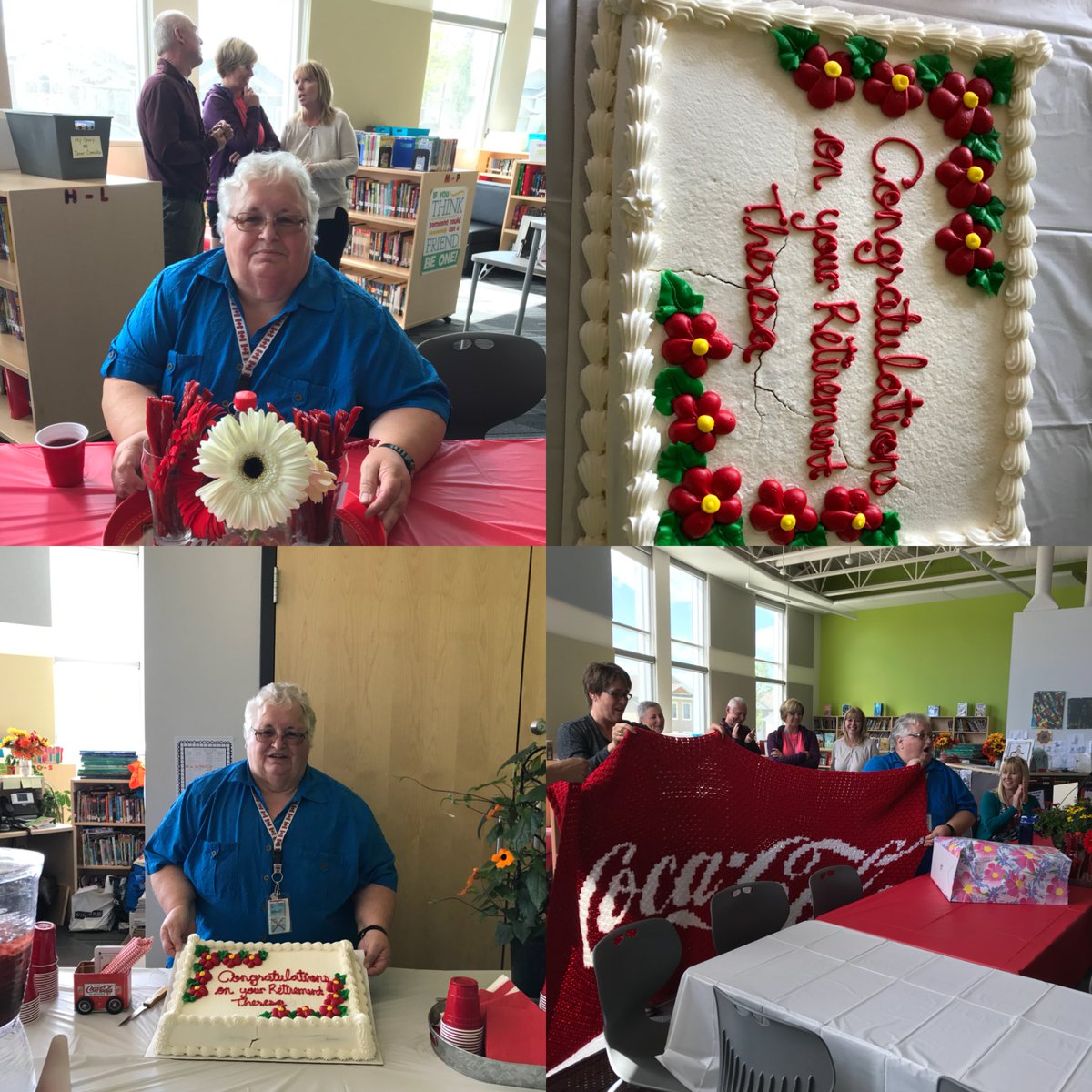 Teacher0708's tweet photo. Congrats to Mrs. Paul on her retirement!!! We will miss you!!! ⁦@IRIC_WC⁩ ⁦@WCPS72⁩ https://t.co/17CZ7sicB3