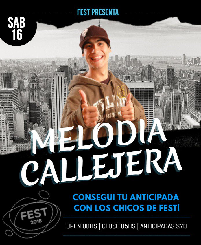 GgtDiscoFcion's tweet image. ⚠️SÁBADO-16⚠️ #FestClubSocial🔱
👉Seguimos apoyando a los chicos de la #Promo18💪 Todos al club✡ MELODÍA CALLEJEEEERA🔥 ➡️Cerramos el boliche🔐 Y NOS VAMOS A FEST❗Corre a conseguir tus antis💳 &amp;amp; que no te la cuenten😏 #Yoteavise😝 #CabinaFiestera🕺🎉 #GgtFest👑
